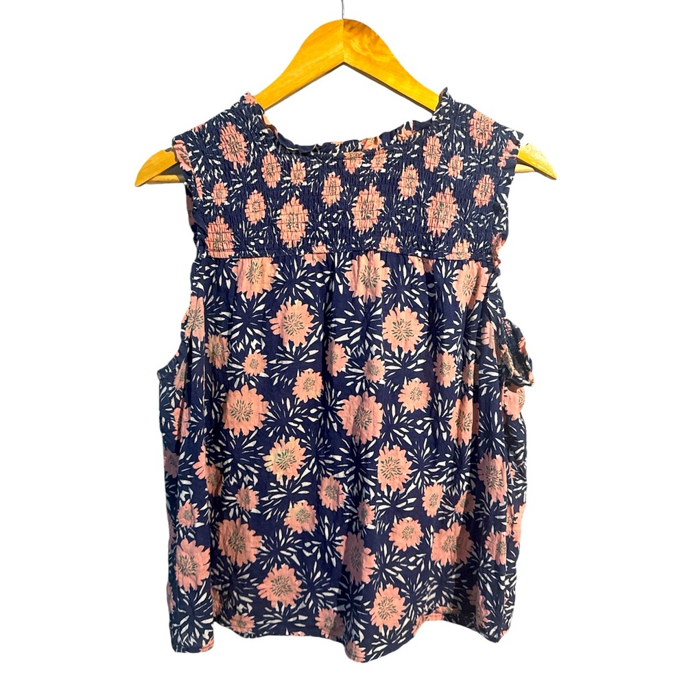 THML floral sleeveless blouse